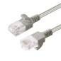 MicroConnect U/UTP CAT6A Slim 1.5M Grey MicroConnect U/UTP CAT6A Slim 1.5M Grey
